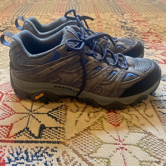 Merrell Moab 3 8.5W Men's Hiking Trail Shoes Grey - Picture 4 of 7